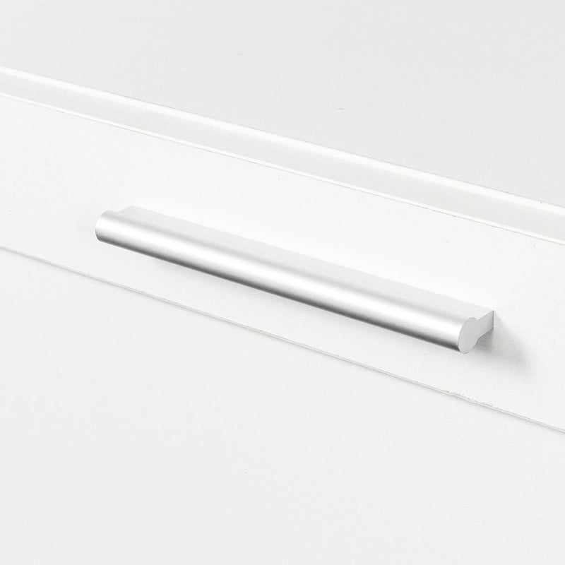 Mueble de TV minimalista moderno blanco y negro – 3 cajones y espacio de almacenamiento abierto, compatible con televisores de hasta 80", requiere montaje por una persona