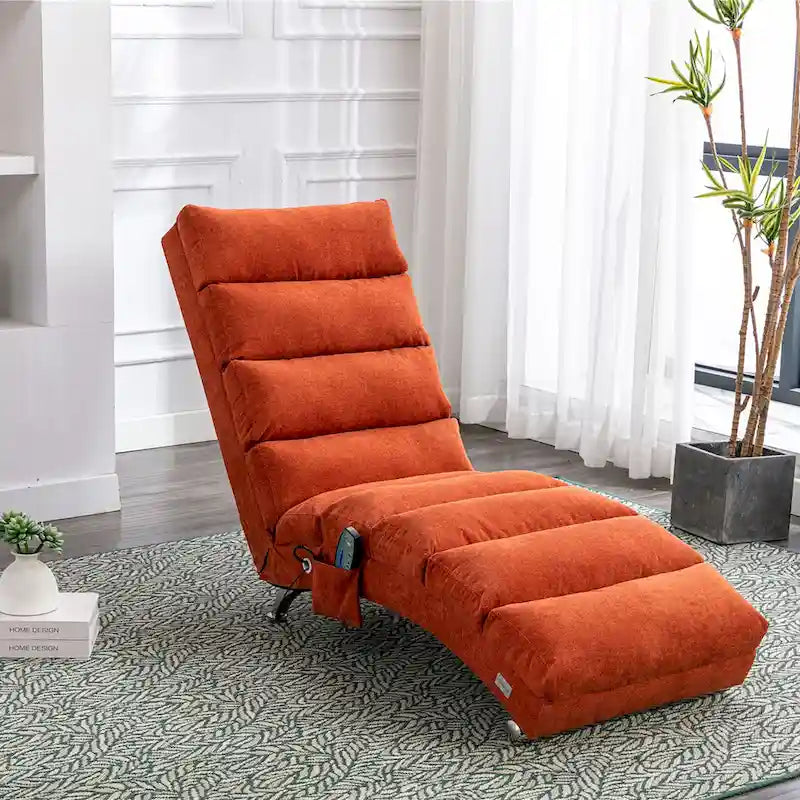 Sillón reclinable individual decorativo multicolor
