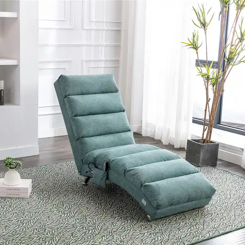Sillón reclinable individual decorativo multicolor
