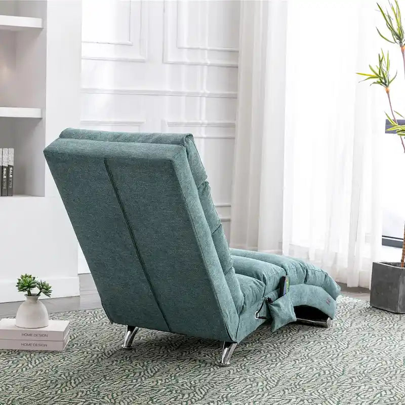Sillón reclinable individual decorativo multicolor