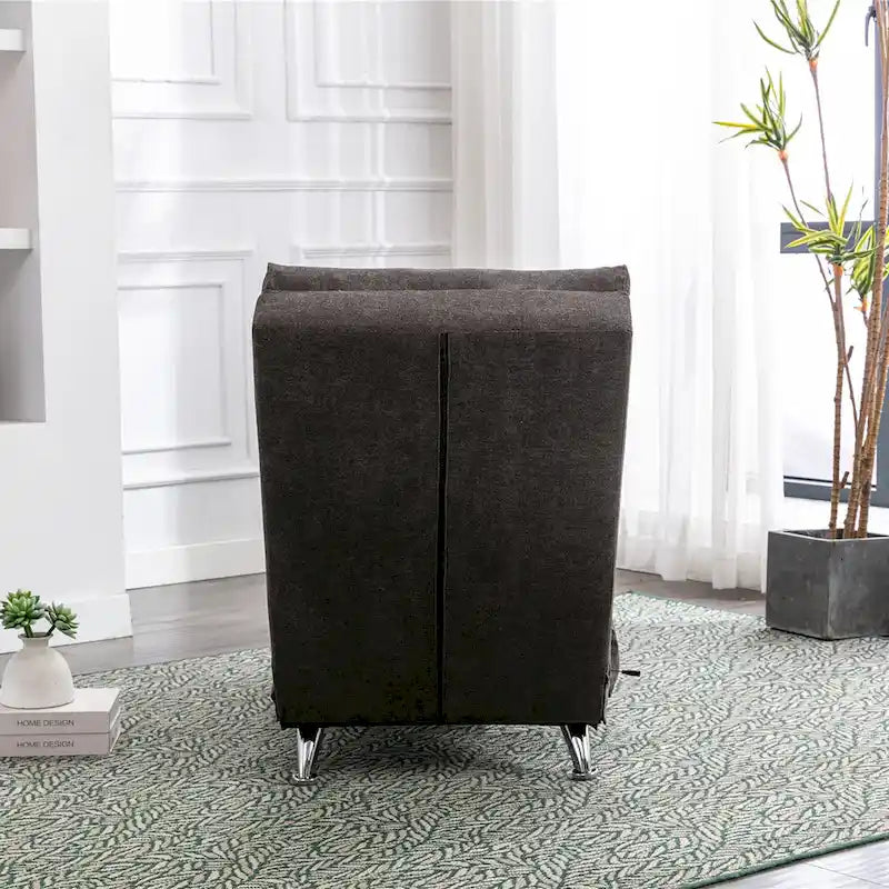 Sillón reclinable individual decorativo multicolor