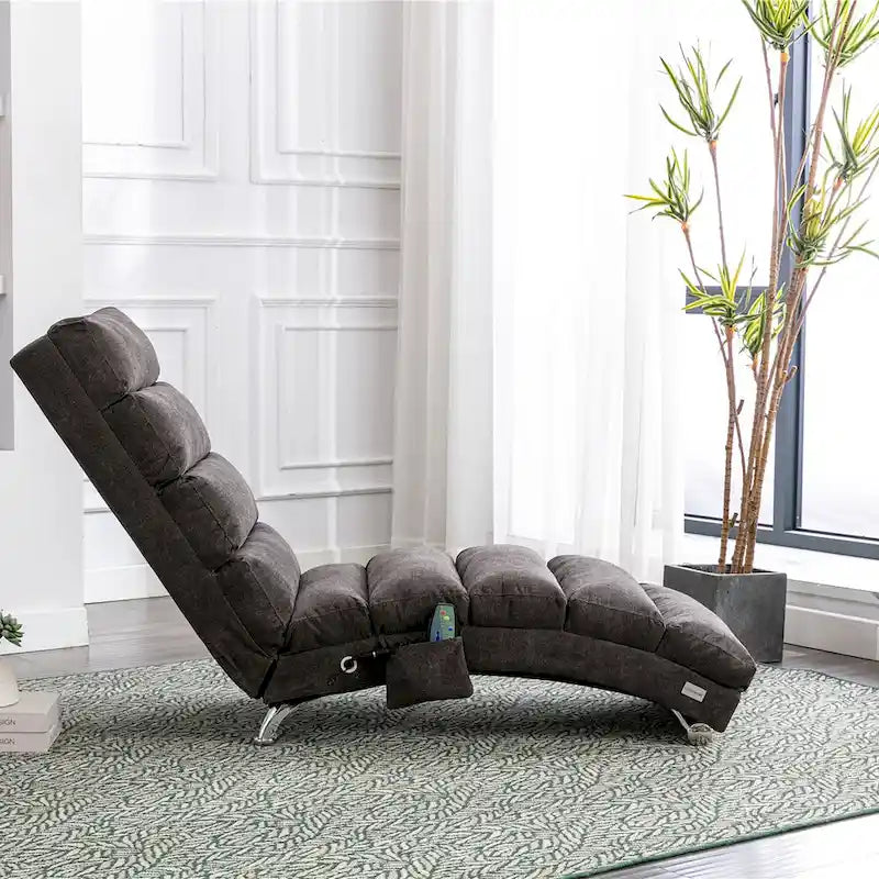 Sillón reclinable individual decorativo multicolor