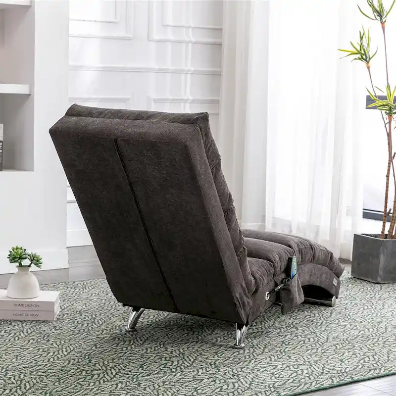 Sillón reclinable individual decorativo multicolor