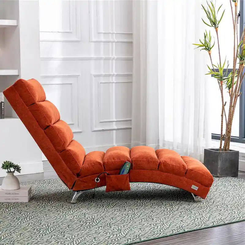 Sillón reclinable individual decorativo multicolor