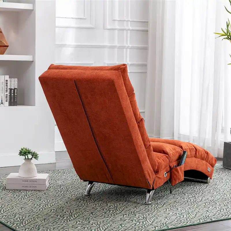 Sillón reclinable individual decorativo multicolor