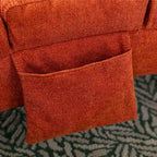 Sillón reclinable individual decorativo multicolor