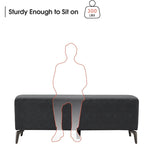 Banco de espera de piel sintética – Negro / Blanco crema / Rojo / Gris oscuro, 1 asiento
