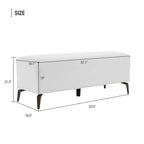 Banco de espera de piel sintética – Negro / Blanco crema / Rojo / Gris oscuro, 1 asiento