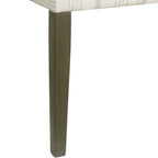 Sillas de comedor Parsons a rayas grises, juego de 2