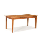 Mesa de comedor rectangular extensible marrón/negra, con capacidad para 6 personas