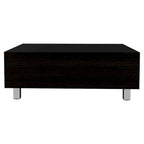 Mesa de centro elevable blanca/marrón/negra/nogal/espresso con almacenamiento oculto, 4 patas, 1 persona