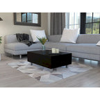 Mesa de centro elevable blanca/marrón/negra/nogal/espresso con almacenamiento oculto, 4 patas, 1 persona
