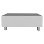 Mesa de centro elevable blanca/marrón/negra/nogal/espresso con almacenamiento oculto, 4 patas, 1 persona