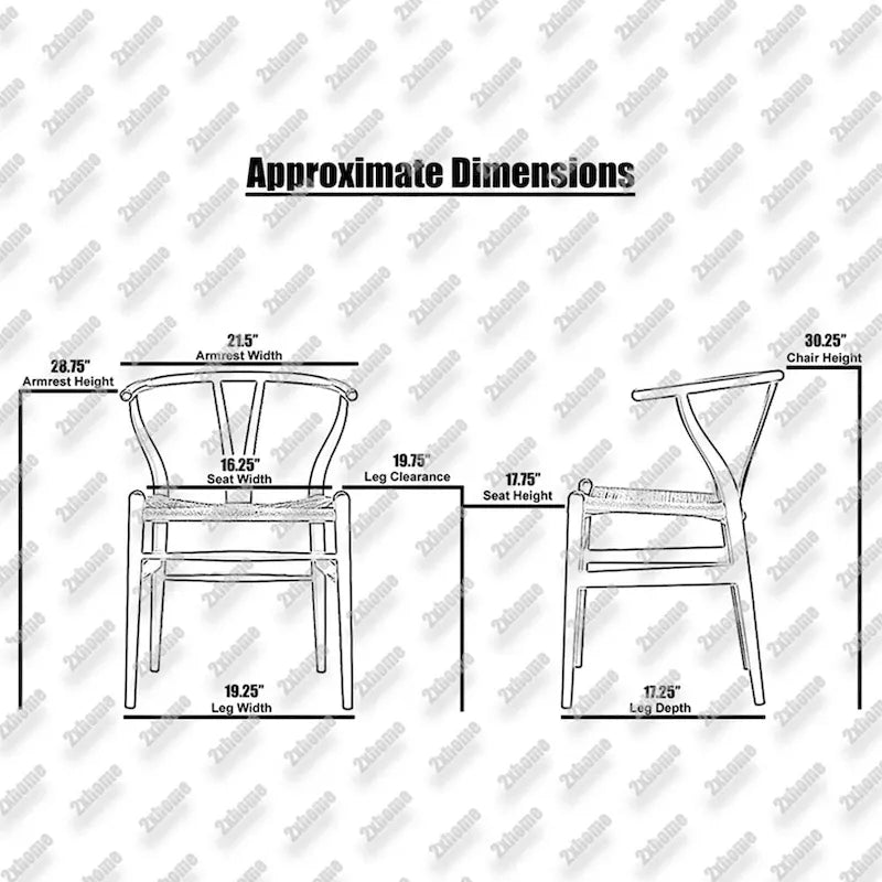 Silla Moderna Roja de Madera con Respaldo en Y Abierta, Estilo Contemporáneo para Cocina/Comedor, con Asiento Trenzado